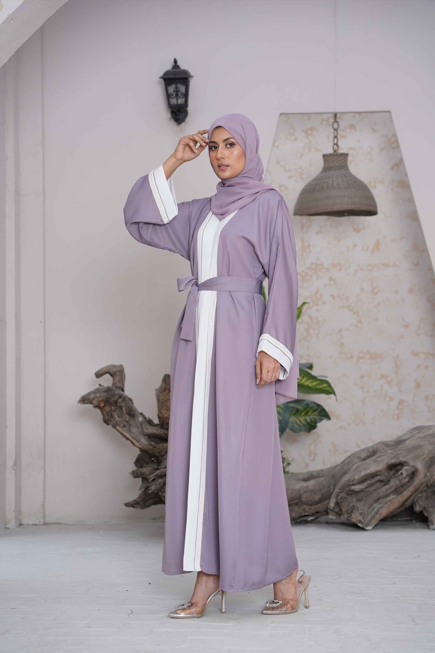 Lavender Lux Abaya