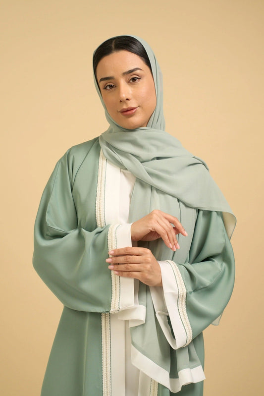 Pastel Green - Awrah Abayas UAE
