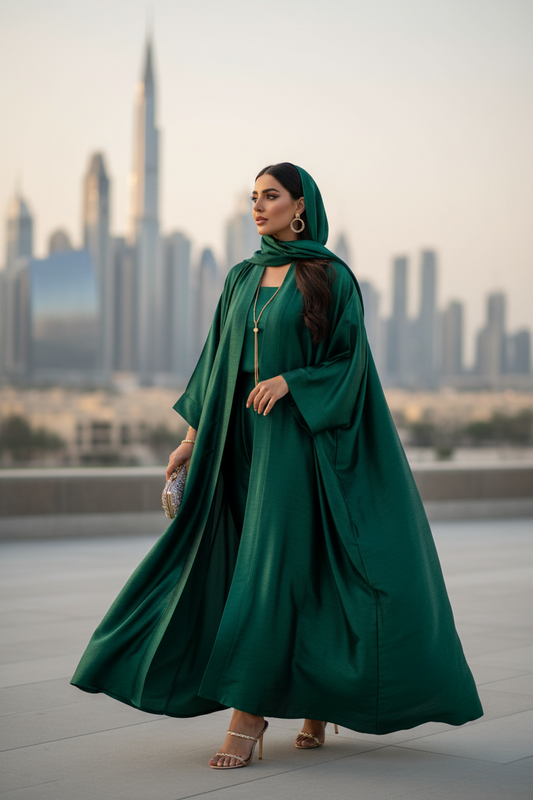 How to Style an Open Abaya for Everyday & Occasions?   