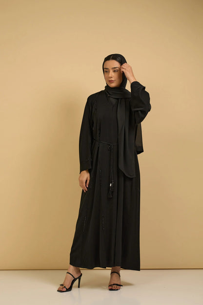 Midnight Serenity Abaya