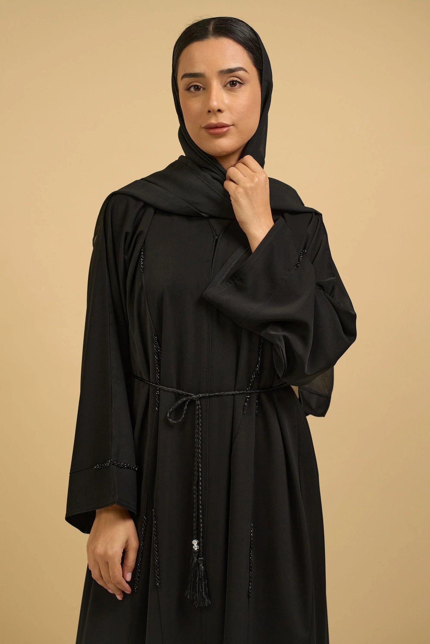 Midnight Serenity Abaya