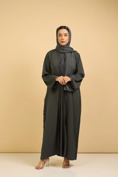 Serene Charcoal Abaya