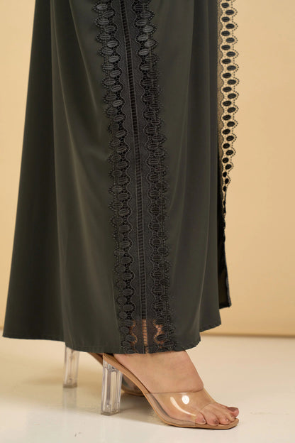 Serene Charcoal Abaya