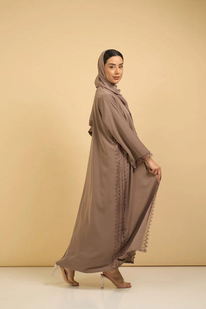 Taupe Grace Abaya
